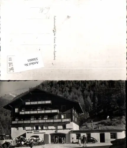 556003,tolle AK Hinterbichl b. Lienz Hotel Wiener Sängerknaben Postbus Bus Autobus