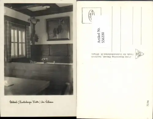 556330,Stüberl in d. Hinterberger Hütte bei Sillian Osttirol