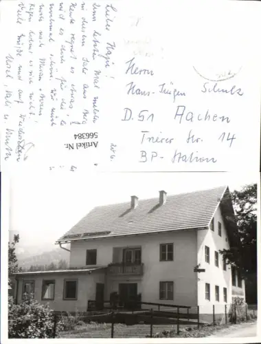 566384,Foto-AK Berg Lienz Dölsach Pension Sonnenhof