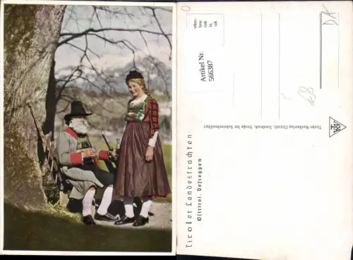 566387,Tiroler Landestrachten Tracht Lienz Defreggen St. Jakob Osttirol Matrei