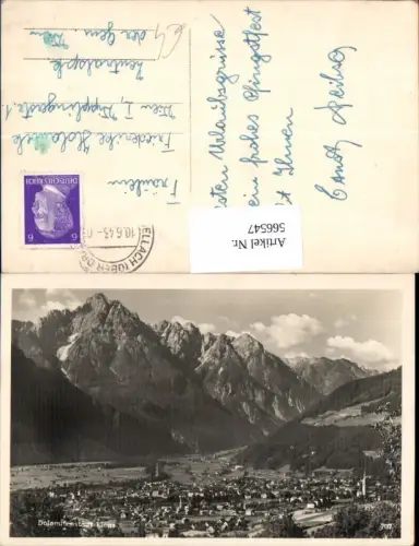 566547,Foto Ak Dolomitenstadt Lienz Totale