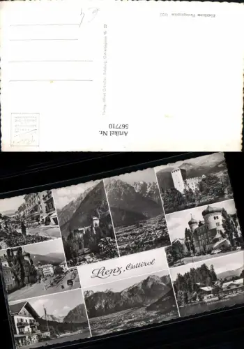 567710,Mehrbild Ak Lienz Stadtplatz Schloss Bruck Tristachersee Iselsberg VW Käfer