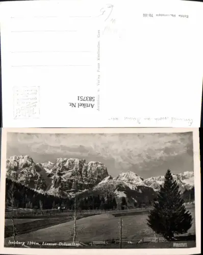 583751,Foto Ak Iselsberg Iselsberg-Stronach Lienzer Dolomiten