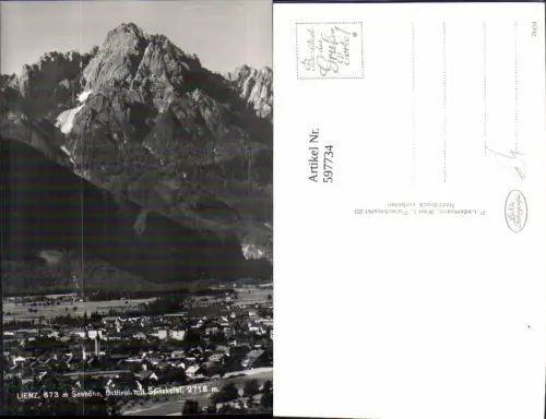 597734,Foto Ak Lienz m. Spitzkofel