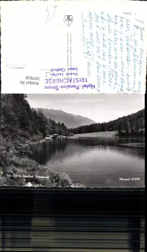 597818,Foto Ak Lienz Strandbad Tristachersee