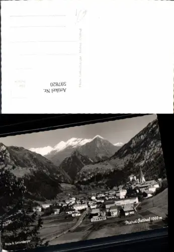 597820,Foto Ak Matrei in Osttirol Totale