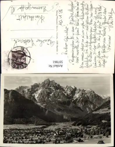 597861,Foto Ak Lienz m. Spitzkofel
