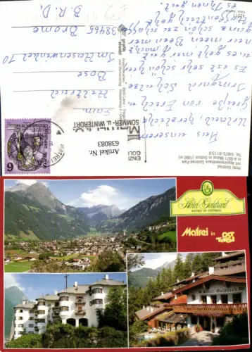 638083,Mehrbild Ak Matrei i. Osttirol Hotel Goldried