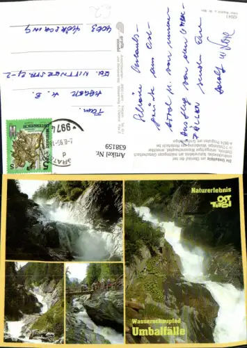 638159,Mehrbild Ak Prägraten am Großvenediger Umbalfälle Wasserfall