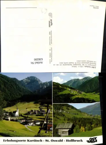 638200,Mehrbild Ak Kartitsch Osttirol St Oswald Hollbruck