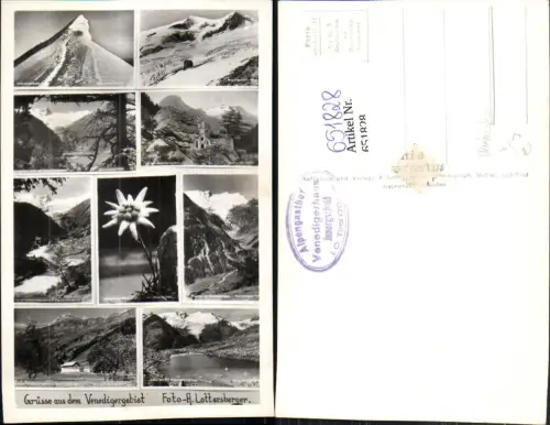 651828,Mehrbild Ak Venedigergebiet Innergschlöß Matrei in Osttirol