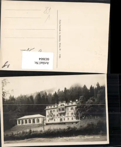 663664,Foto Ak Bad Weitlanbrunn b. Sillian pub A. Stefsky