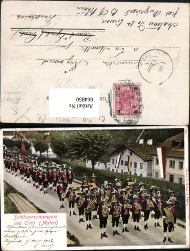 664850,Schützenkompanie v. Tirol Matrei Vomp Musik