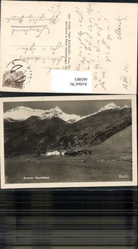 665983,Foto Ak Matreier Tauernhaus Tauer Matrei in Osttirol