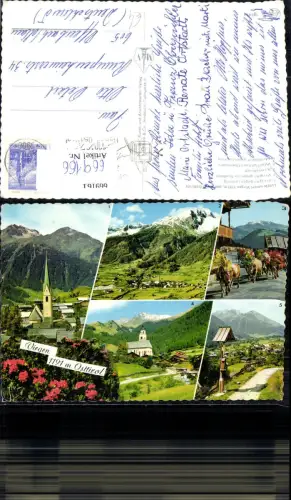 669166,Mehrbild Ak Virgen Lasörling Almabtrieb Wallfahrtsort Obermauern