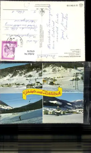 670270,Mehrbild Ak Kartitsch geg. Hollbruck Schlepplift Kartitscher Sattel