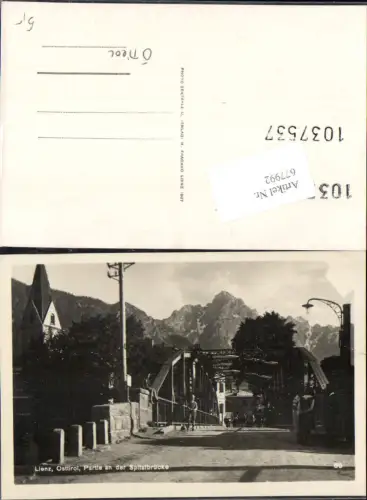 677992 Lienz Spitalbrücke Partie Brücke