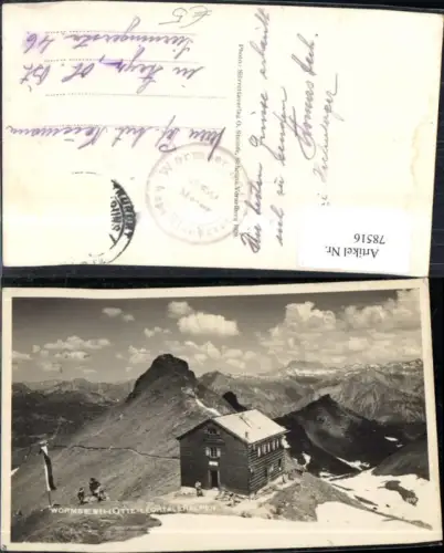 78516,Wormserhütte Lechtaleralpen Reutte
