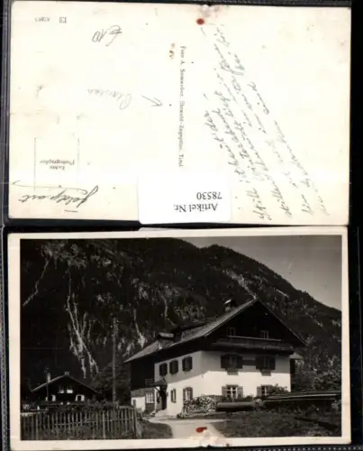 78530,Pension Ehrwald Zugspitze Tirol Ansicht Hütte