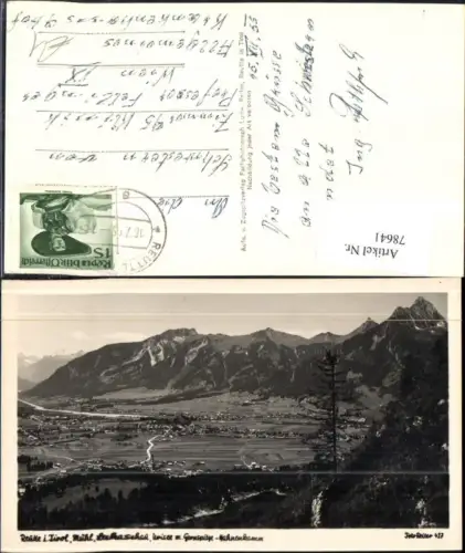 78641,Reutte i. Tirol Urisee Totale 1955
