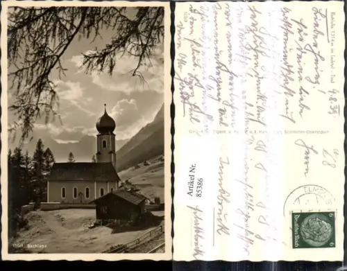 85386,Bschlabs i. Lechtal Pfafflar
