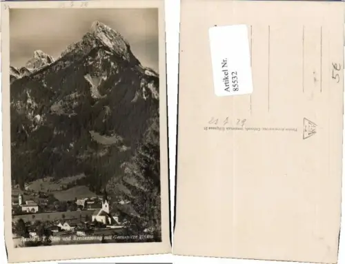 85532,Reutte in Tirol Breitenwang Gernspitze 1929