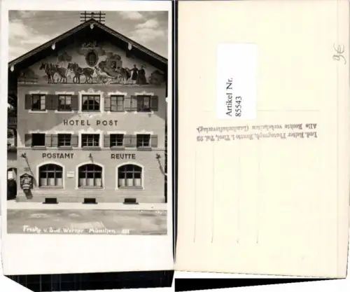 85543,Reutte Postamt Hotel Post Tirol