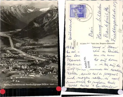 85548,Reutte in Tirol pub Risch Lau 3347