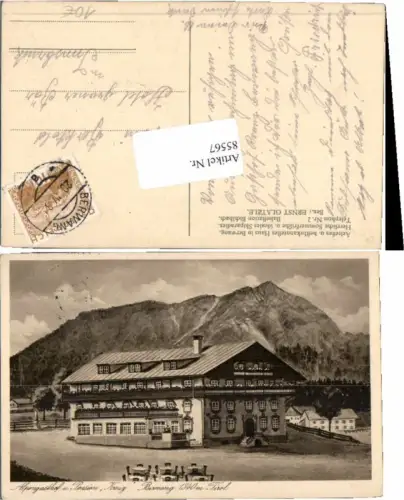 85567,Gasthaus Pension Kreuz in Berwang in Tirol