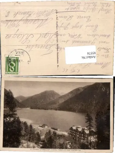 85574,Plansee b. Reutte Hotel Forelle Bahnpost