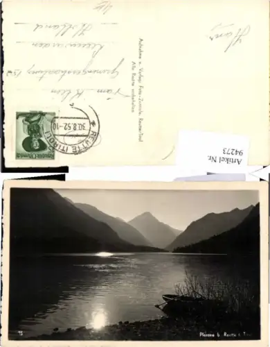 94273,Plansee b. Reutte i. Tirol Boot