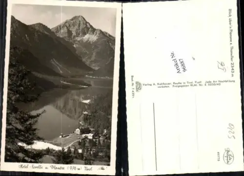 96887,Hotel Forelle bei Reutte Plansee