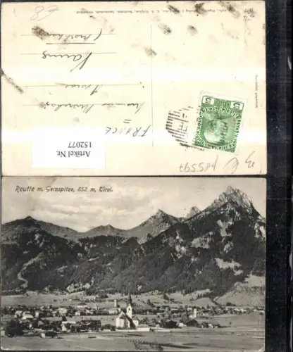 152077,Reutte m. Gernspitze Totale