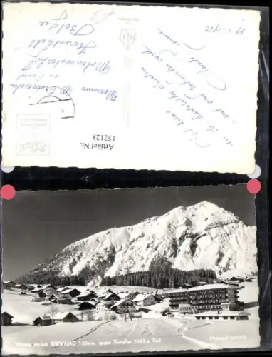 152128,Berwang Winteransicht geg. Thaneller 1962