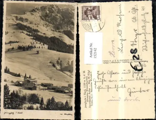 152142,Jungholz Winteransicht 1937