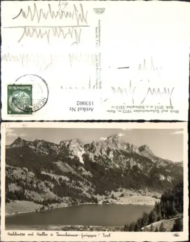 153002,Haldensee m. Haller u. Tannheimer Gruppe