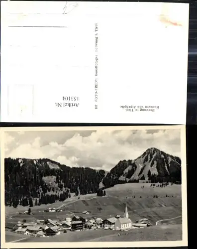 153104,Berwang i. Tirol Hochalm u. Alpköpfle