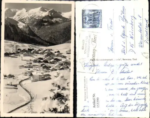 153299,Berwang i. Tirol m. Lechtaler Alpen Winteransicht