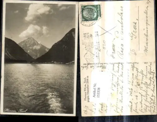 153338,Plansee geg. Thaneller b. Reutte
