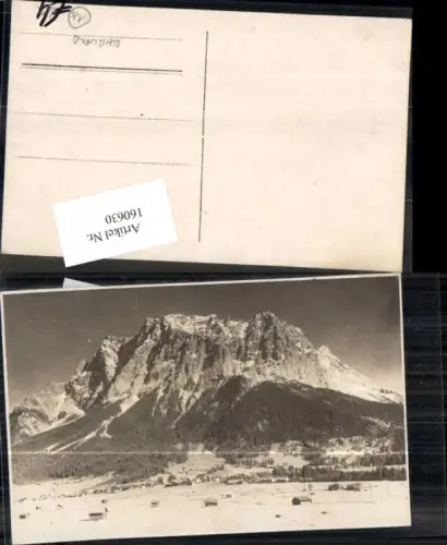 160630,Fotokarte Ehrwald in Tirol 1920