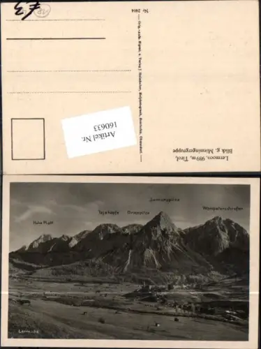 160633,Lerrmoos Lermoos Tirol