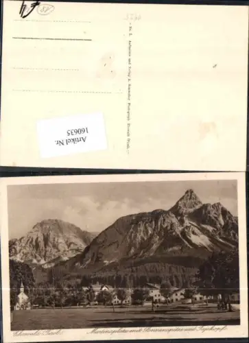 160635,Ehrwald in Tirol 1920 Martinsplatz