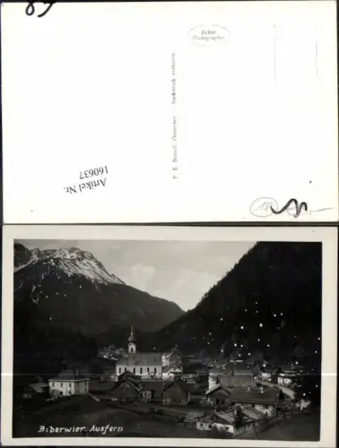 160637,Biberwier Ausfern Totale 1930