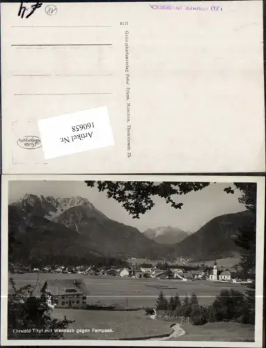160658,Ehrwald in Tirol mit Fernpass
