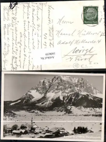 160659,Lermoos in Tirol Zugspitze