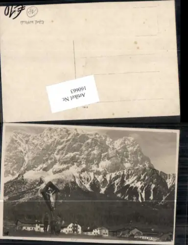 160663,seltene Fotokarte Ehrwald Tirol