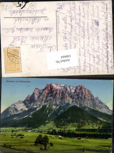 160664,Ehrwald in Tirol Zugspitze 1924