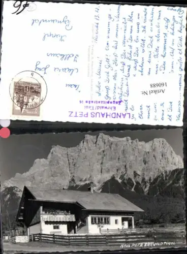 160688,Haus Petz Pension Ehrwald in Tirol Detailansicht