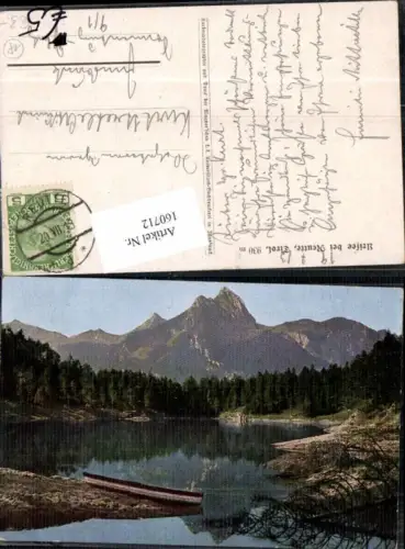 160712,Urisee bei Reutte Tirol 1912
