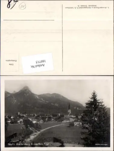 160715,Reutte m. Breitenwang in Tirol